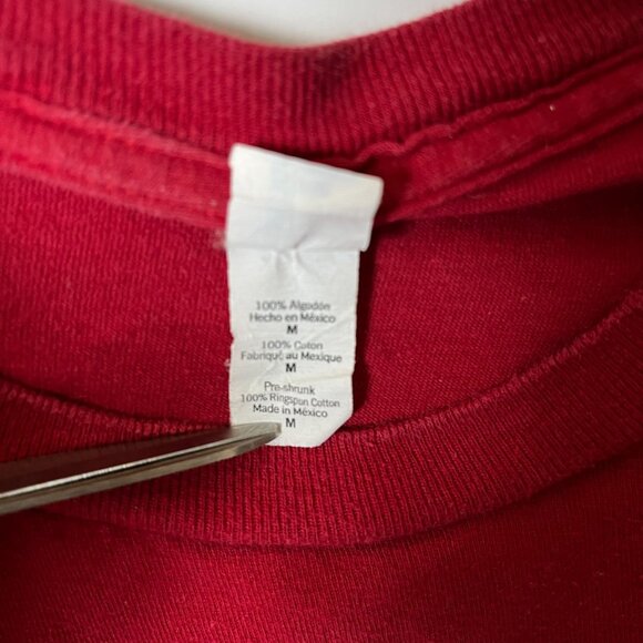 The Band Perry 2012 Graphic Tee Small Red Ringspun Cotton Unisex Fit - Picture 8 of 16